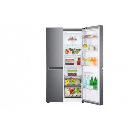 LG Double Door Refrigerator, 643L, Dark Graphite