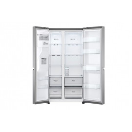 LG Side-by-Side Fridge, Silver- GR-L267SLRL