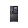 LG InstaView™ Double Door Fridge, 617L, Black