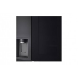 LG InstaView™ Double Door Fridge, 617L, Black